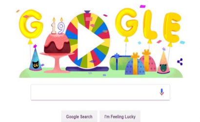 Google celebrates 19th birthday today with Surprise Spinner Game; here’s how to play