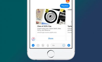 Apple Music Bot Arrives on Facebook Messenger